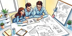 Planejando grandes compras: carro, casa e viagens