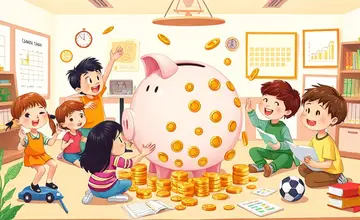 Educação financeira para crianças: começando cedo